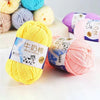 Milk Cotton Crochet Yarn – Soft, Durable Knitting Thread in 91 Colors