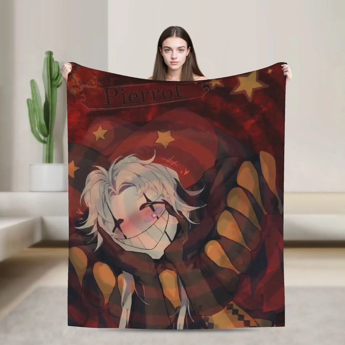 Cozy Circus Throw Blanket – Soft Fleece Plush for Year-Round Comfort