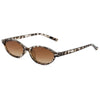 Retro Oval Sunglasses with UV400 Protection