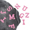 Pearl Rhinestone Letter Patches – Iron-On 3D DIY Embellishments