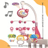 360° Rotating Baby Crib Mobile with Night Light and Music