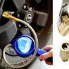 Brass Locking Nozzle Tire Air Chuck Clip Adapter