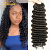 Pre-Parted Water Wave Human Hair Extensions