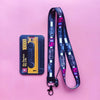 Retro Camera Card Holder with Lanyard