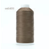 Spool of col.651 heavy-duty nylon bonded thread for leather, upholstery, and canvas.