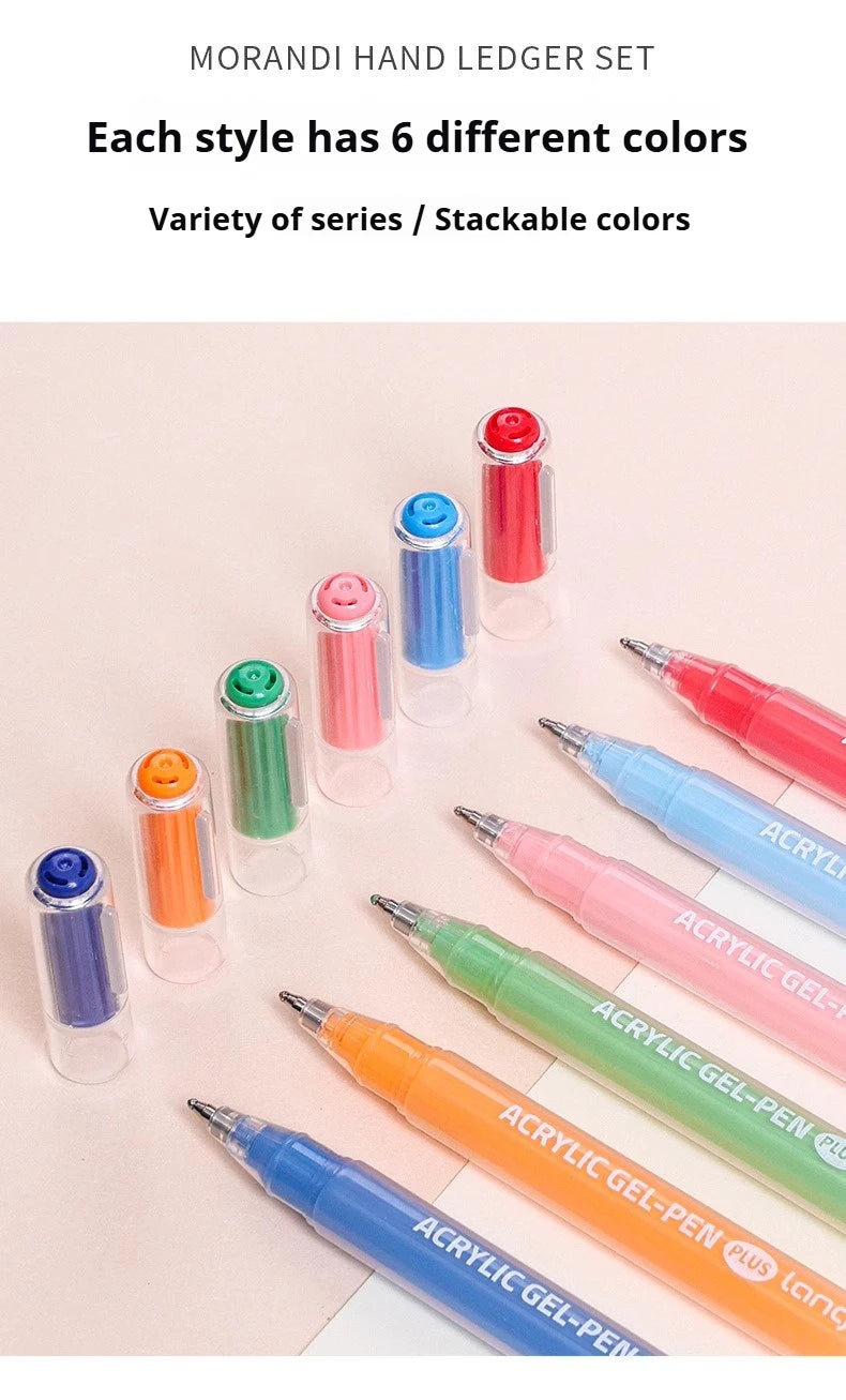 Vibrant Gel Pen Set – Smooth Writing for Art, Notes & Journaling