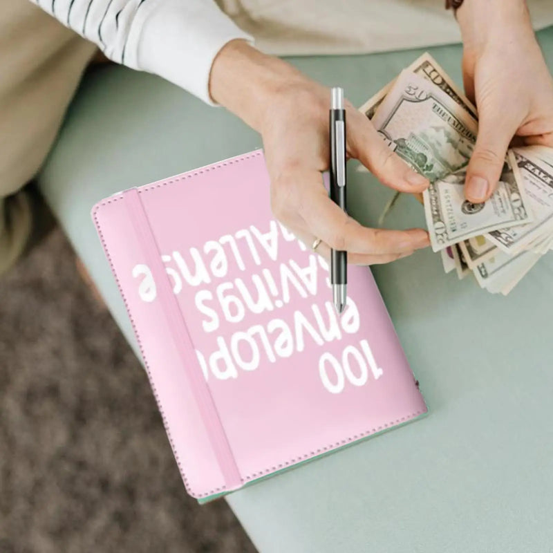 100 Envelope Money Saving Challenge Binder