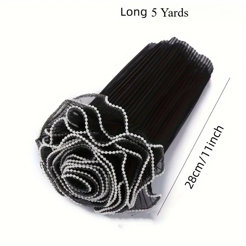Pleated Wavy Bouquet Wrap