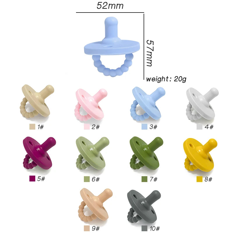 Food-Grade Silicone Baby Pacifier – BPA-Free Soother for Newborns & Toddlers