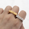 Personalized Stainless Steel Name Ring