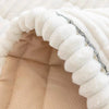 Cozy Quilted Flannel Sofa Pad with Anti-Slip Backing