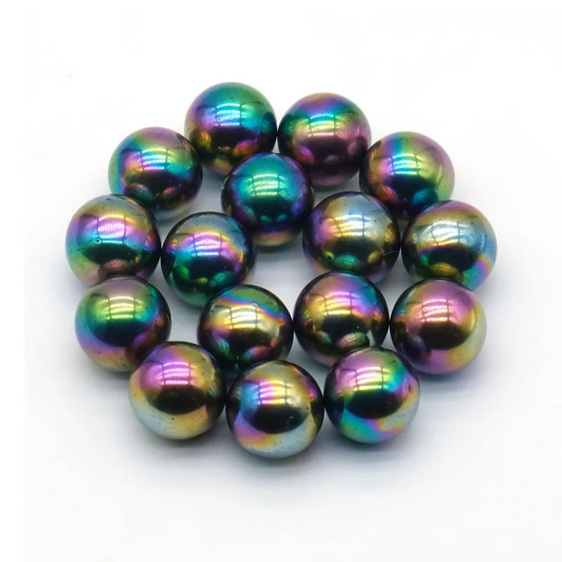 Colorful Polished Magnetic Stone Balls for Stress Relief and Play