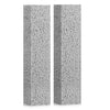 Two vertical bars of natural pumice stone cleaning sticks for toilet, tile, and sink