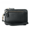 PU Leather Wallet with Wrist Strap and Coin Purse