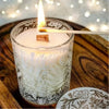 Natural Wooden Wick Candle Wicks for DIY Aromatherapy
