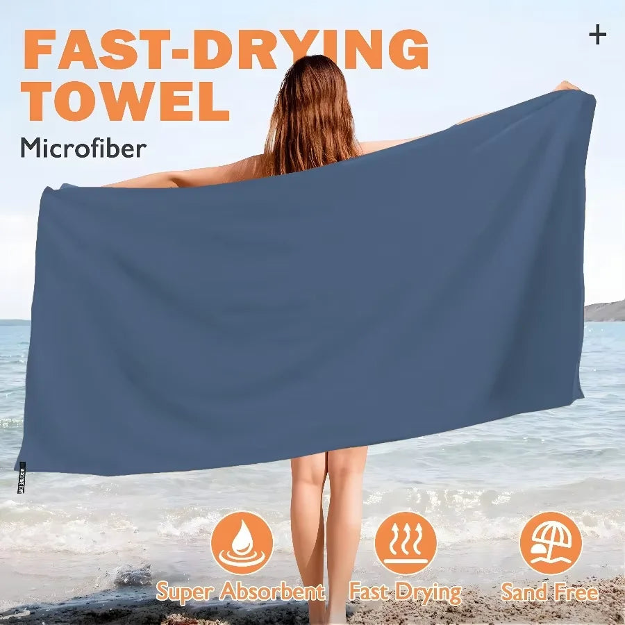 Serviette de voyage en microfibre à séchage rapide