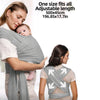Knitted Fabric Baby Carrier for Front Carrying, Sleeping & On-the-Go Comfort
