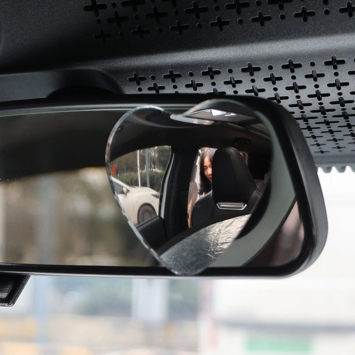 Heart-Shaped Car Blind Spot Mirrors (2-Pack)