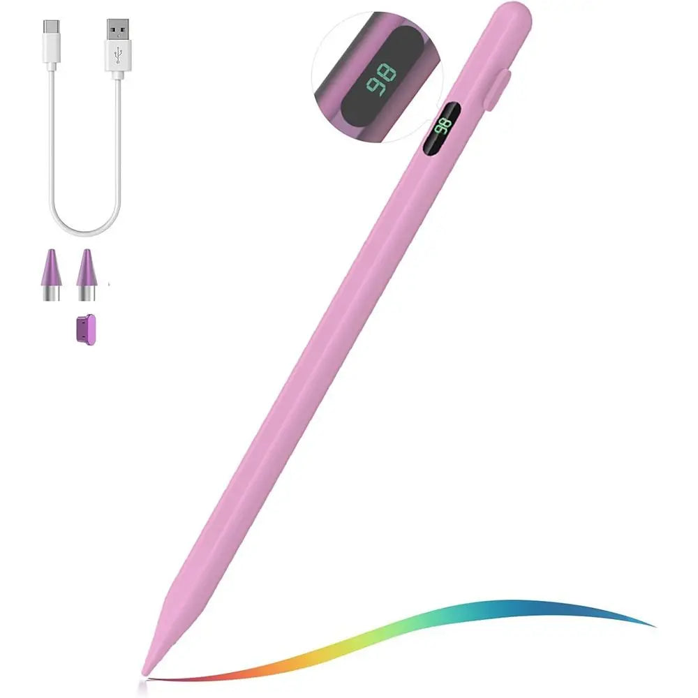Universal Active Stylus Pen with LED Power Display