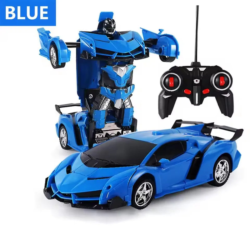 2-in-1 Transforming RC Car & Robot