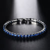 4mm Micro-Pavé Zircon Tennis Bracelet
