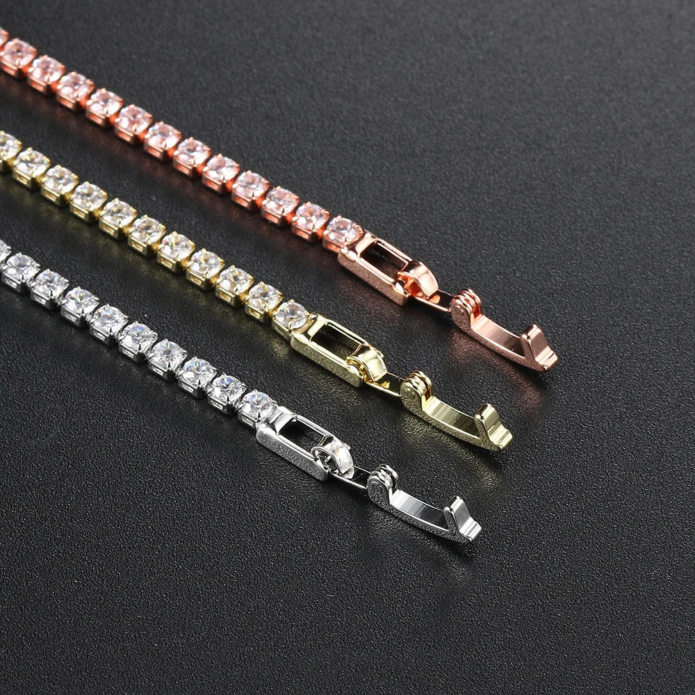 Bracelet de Tennis en Zirconia
