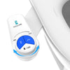 Non-Electric Bidet Attachment with Dual Nozzles