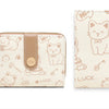 Cute Cat Face PU Leather Coin Purse with Wrist Strap