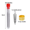 Stainless Steel Sewing Needle Set with Large Eyes