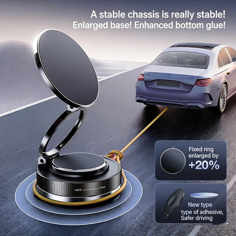 360° Rotatable Magnetic Car Phone Mount