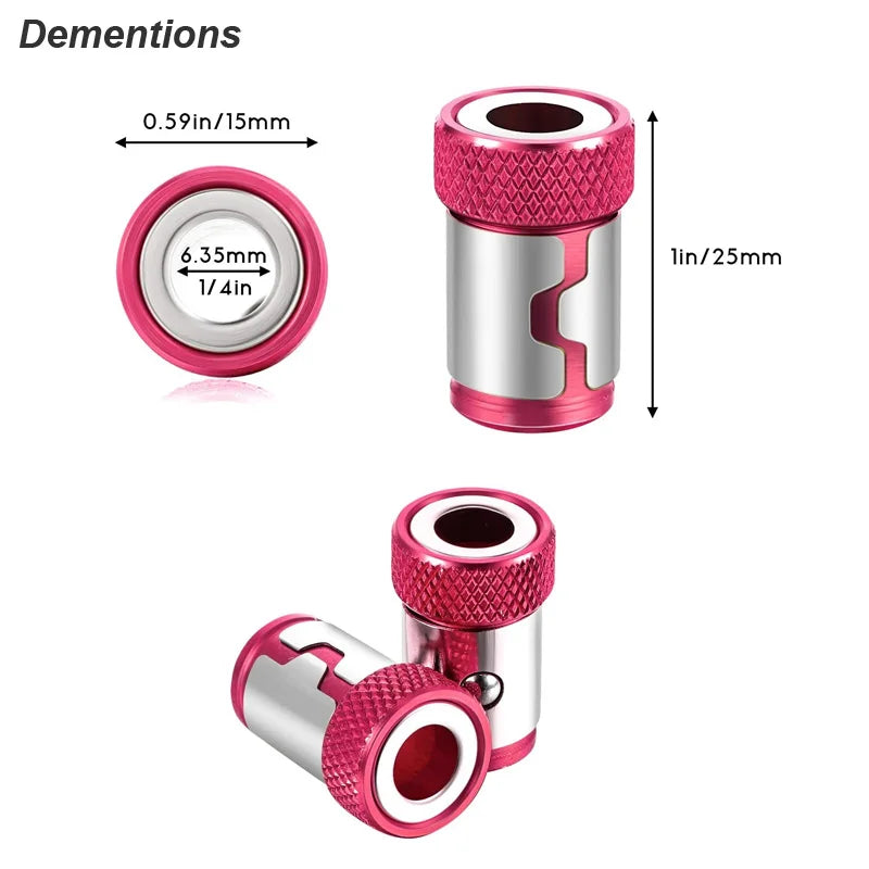 Magnetic Screwdriver Bit Holder Ring