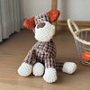 Squeaky Donkey Plush Dog Toy