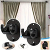 Self-Adhesive Curtain Rod Holders (Set of 2)