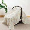 Breathable Baby Car Seat Cover & Sunshade Canopy