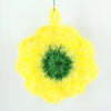 Floral Kitchen Scrubber Sponge – Non-Scratch Scouring Pad for Dishes, Pots & Pans