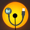 Lámpara de Proyección de Atardecer USB