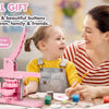 Multi-Size Button Maker Machine with 300 Button Parts Kit