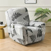Printed Recliner Cover with Side Pocket — 4-Piece Set