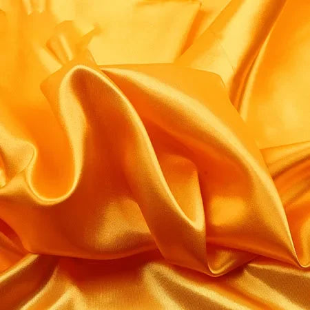 Premium Solid Satin Fabric by the Meter