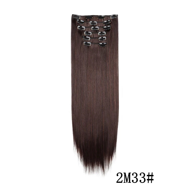 Clip-In Synthetic Hair Extensions
