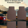 Universal All-Weather 4-Piece PU Leather Car Floor Mats