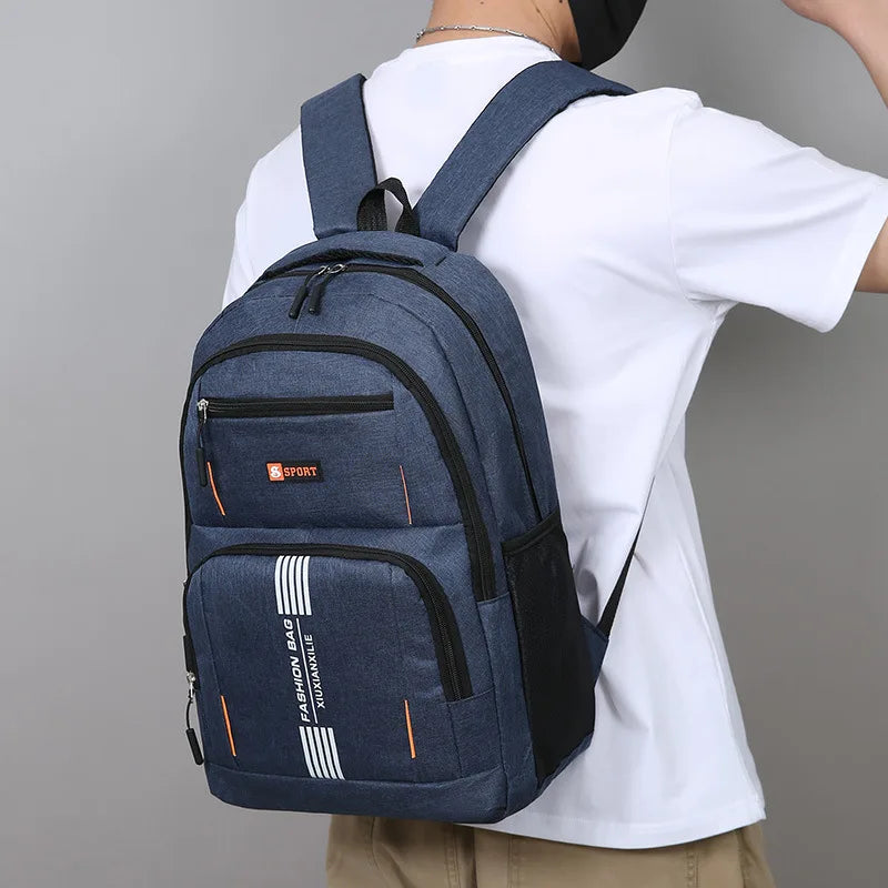 Versatile Commuter Backpack for Men – Lightweight with 15" Laptop Compartment