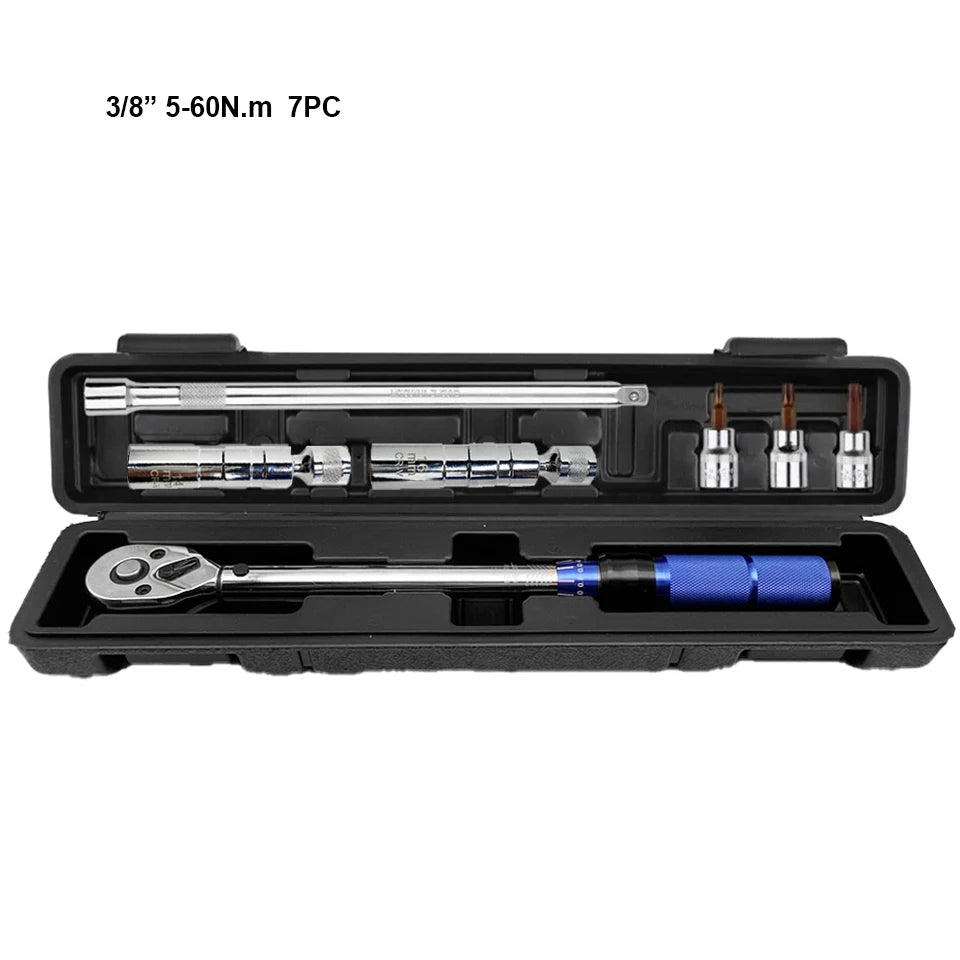 3/8" Drive Torque Wrench (5-60 N.m) with ±3% Accuracy