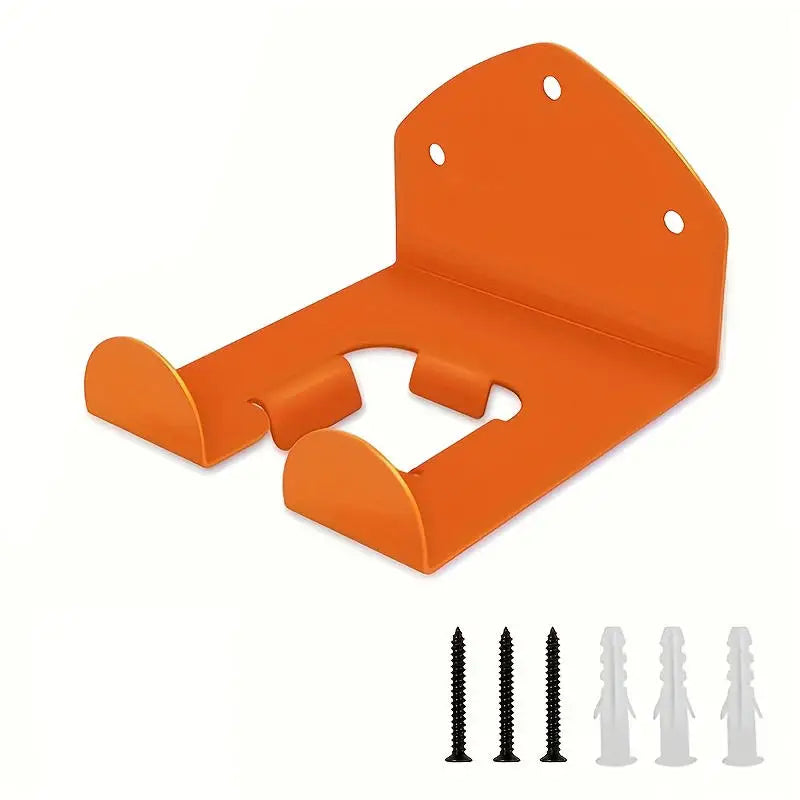 Heavy-Duty Wall-Mounted Trimmer & Tool Rack