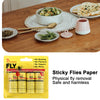 A package of Sticky Flies Paper disposable sticky fly traps for bug catching.