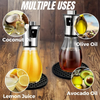Glass Olive Oil Sprayer with Funnel