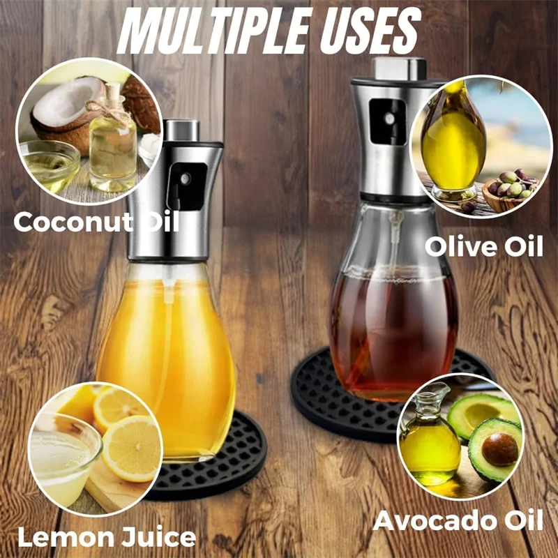 Glass Olive Oil Sprayer with Funnel