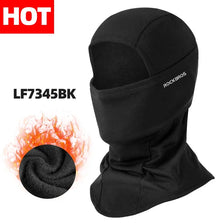 Black Rockbros LF7345BK windproof full face balaclava mask for outdoor sports