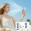 Portable Clip-On Fan with LED Display