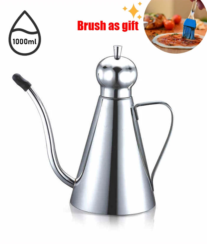 Stainless Steel Oil & Vinegar Dispenser Bottle